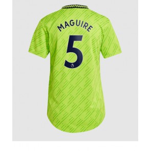Manchester United Harry Maguire #5 kläder Kvinnor 2022-23 Tredje Tröja Kortärmad